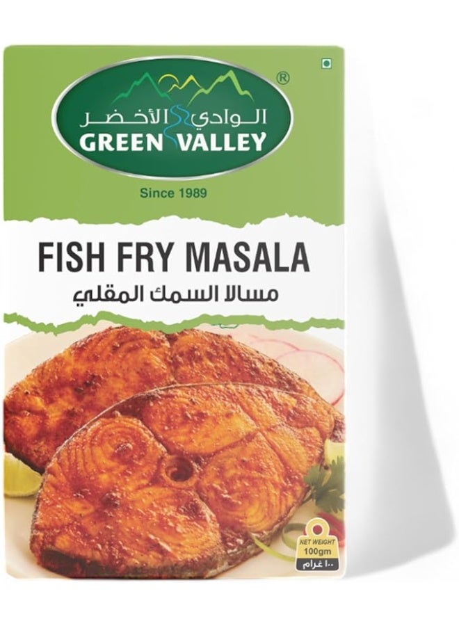 Green Valley Fish Fry Masala 100 g - Image 1